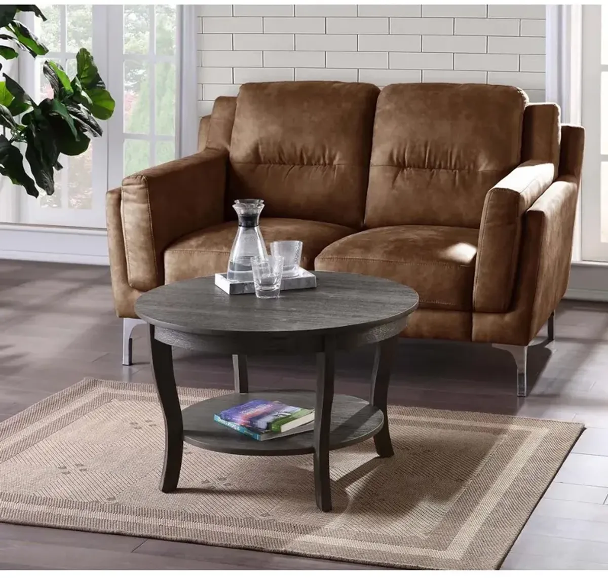 Convience Concept, Inc. American Heritage Round Coffee Table