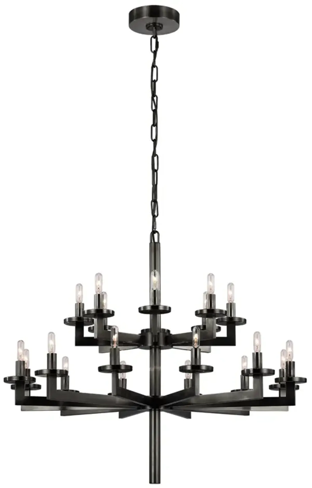 Liaison Double Tier Chandelier