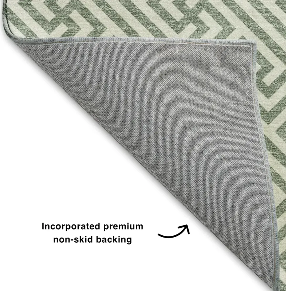 The Reserve TR5 Sage 8' Round Rug