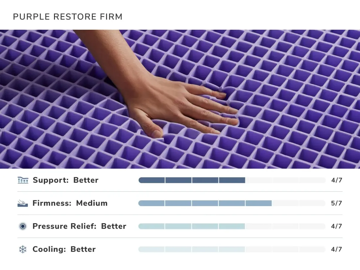 Purple Restore Firm California King Mattress