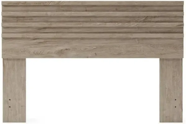 Hivvago Queen size Farmhouse Headboard in Rustic Natural Wood Finish