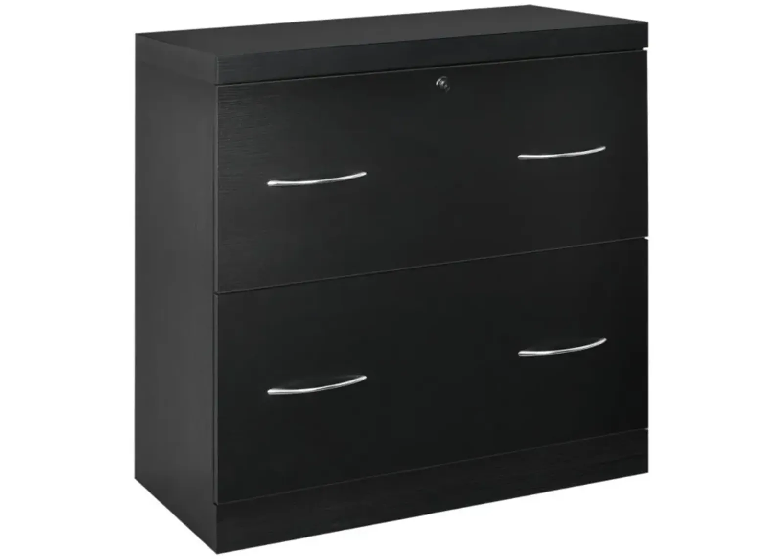 Hivvago 2-Drawer File Cabinet with Lock Hinging Bar Letter and Legal Size