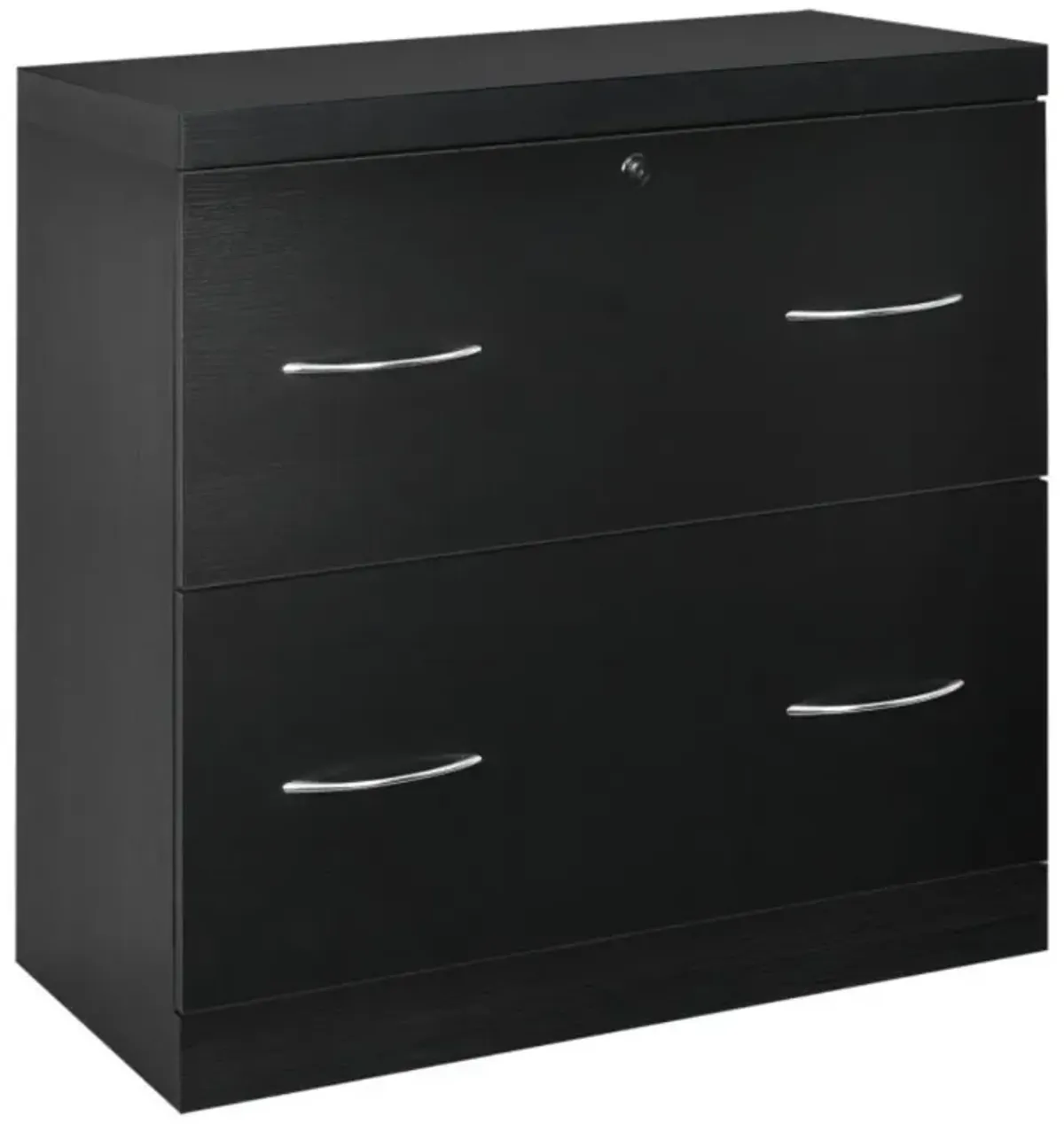 Hivvago 2-Drawer File Cabinet with Lock Hinging Bar Letter and Legal Size