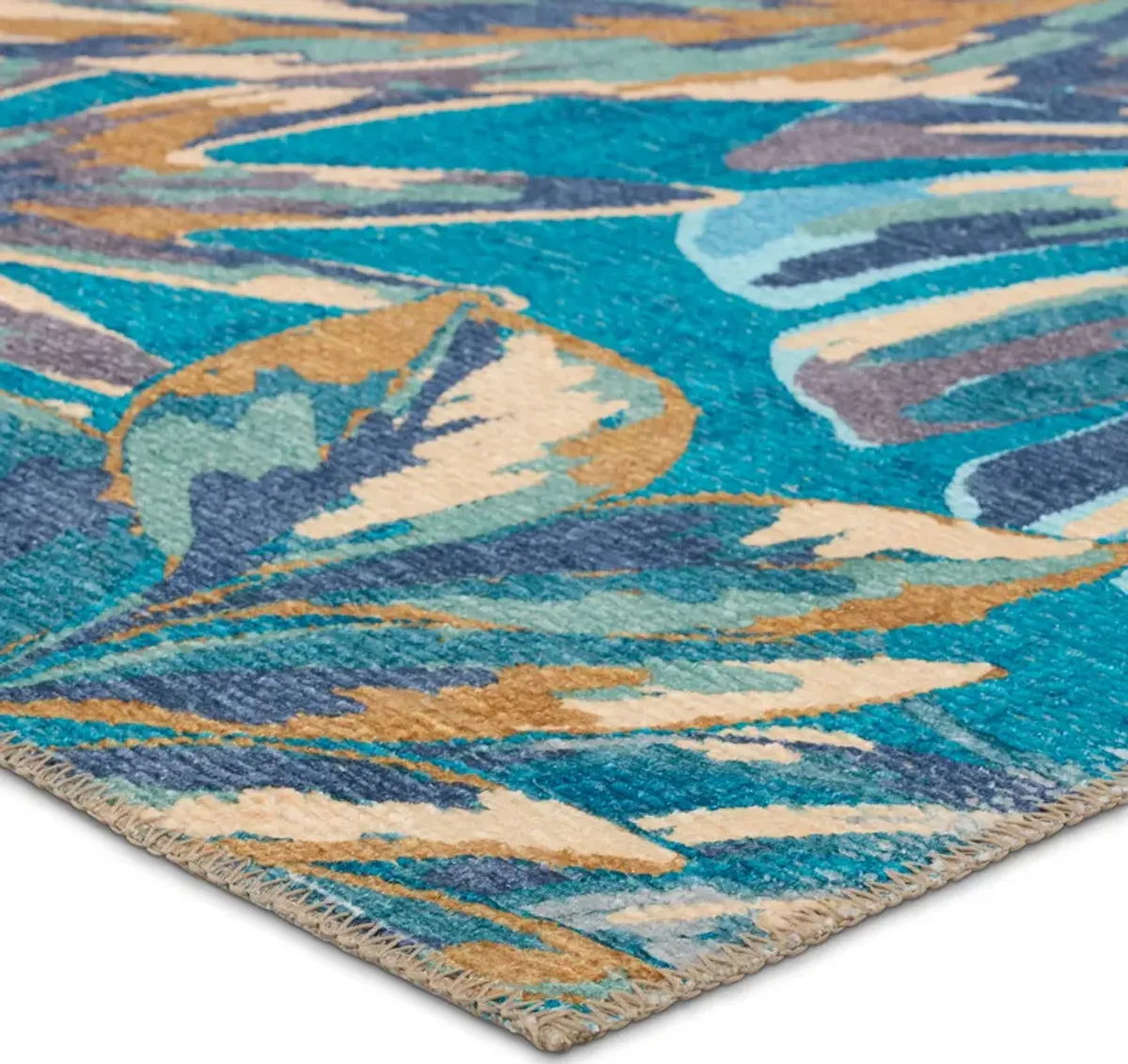 Ibis Cantania Blue 2'6" x 8' Runner Rug