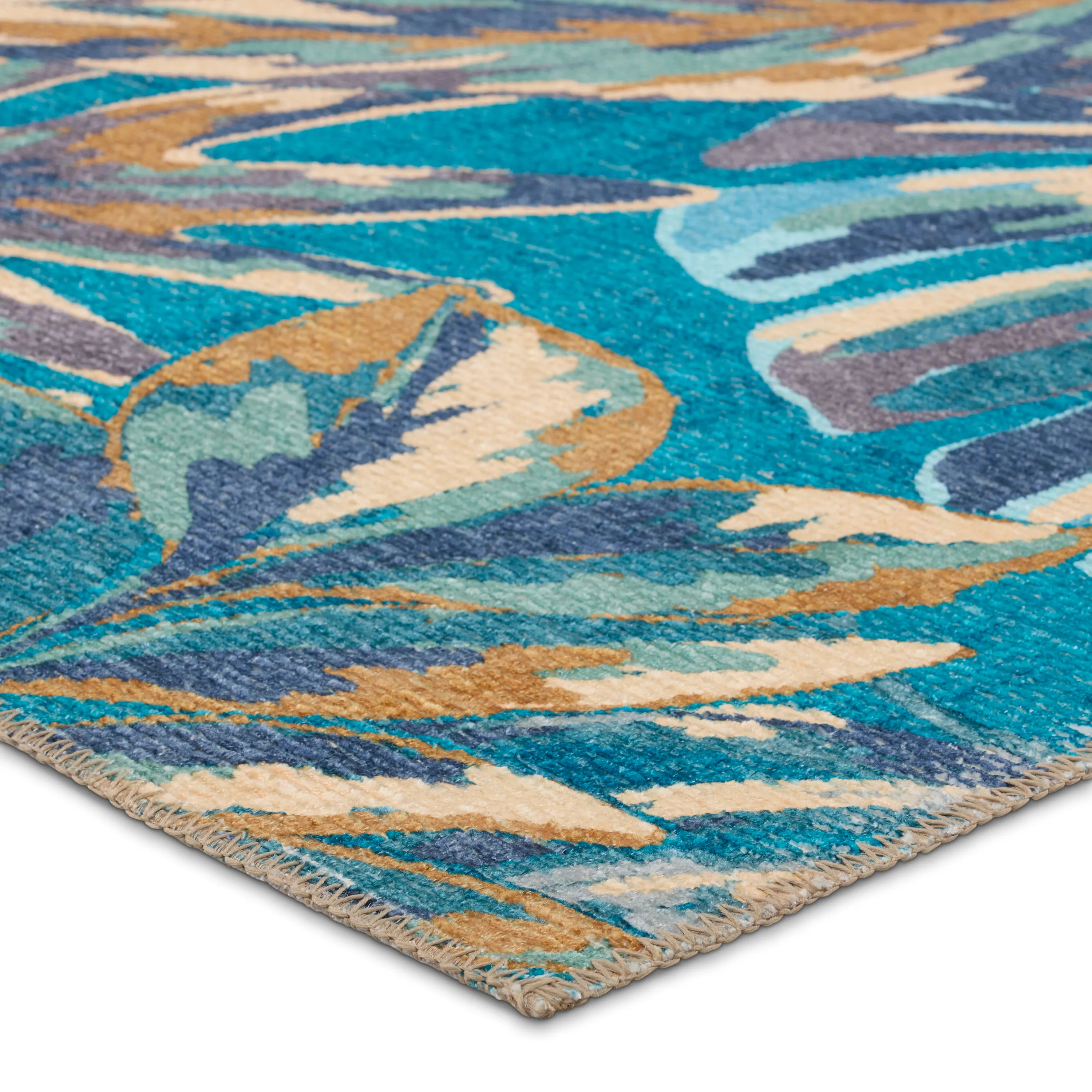 Ibis Cantania Blue 2'6" x 8' Runner Rug