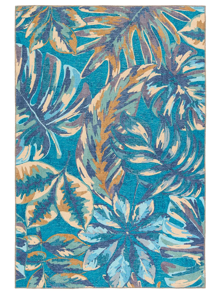 Ibis Cantania Blue 2'6" x 8' Runner Rug