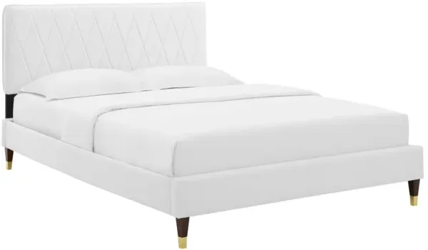 Modway - Phillipa Performance Velvet King Platform Bed