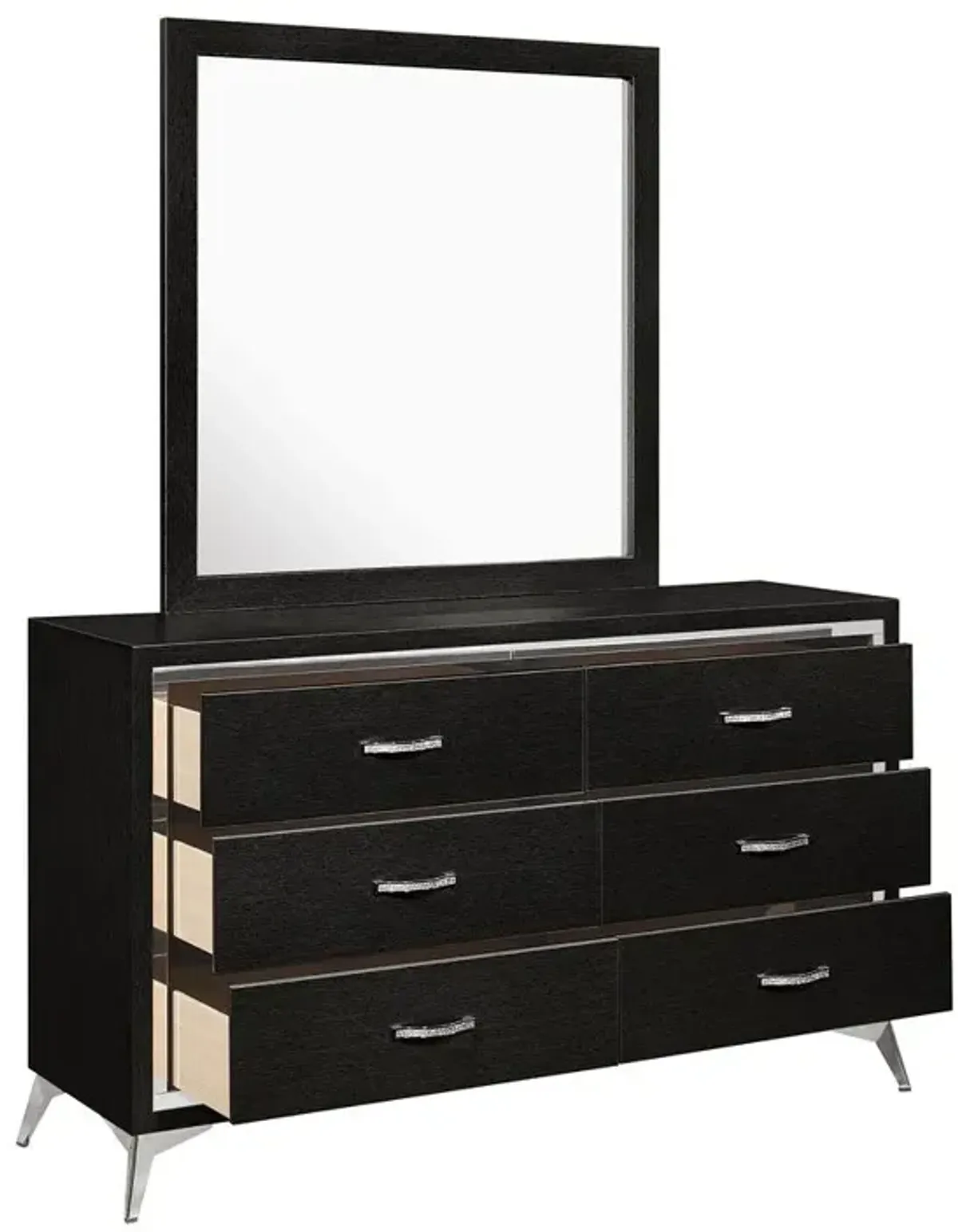 New Classic Furniture Huxley Dresser-Black