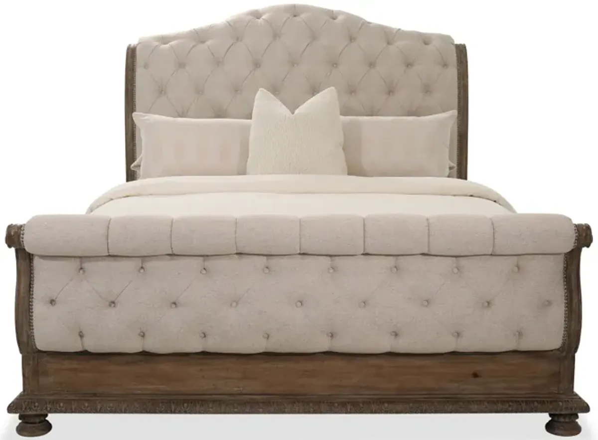 Castella King Tufted Bed