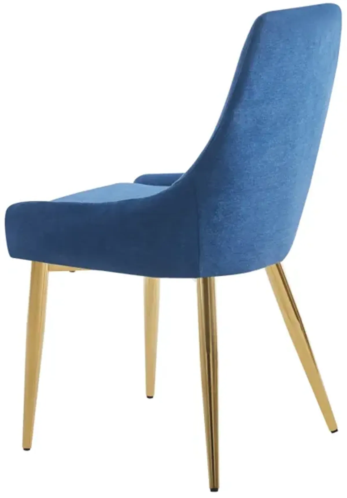 Streamdale Upholstered Dining Chairs Set of 2 with Stainless Steel Legs