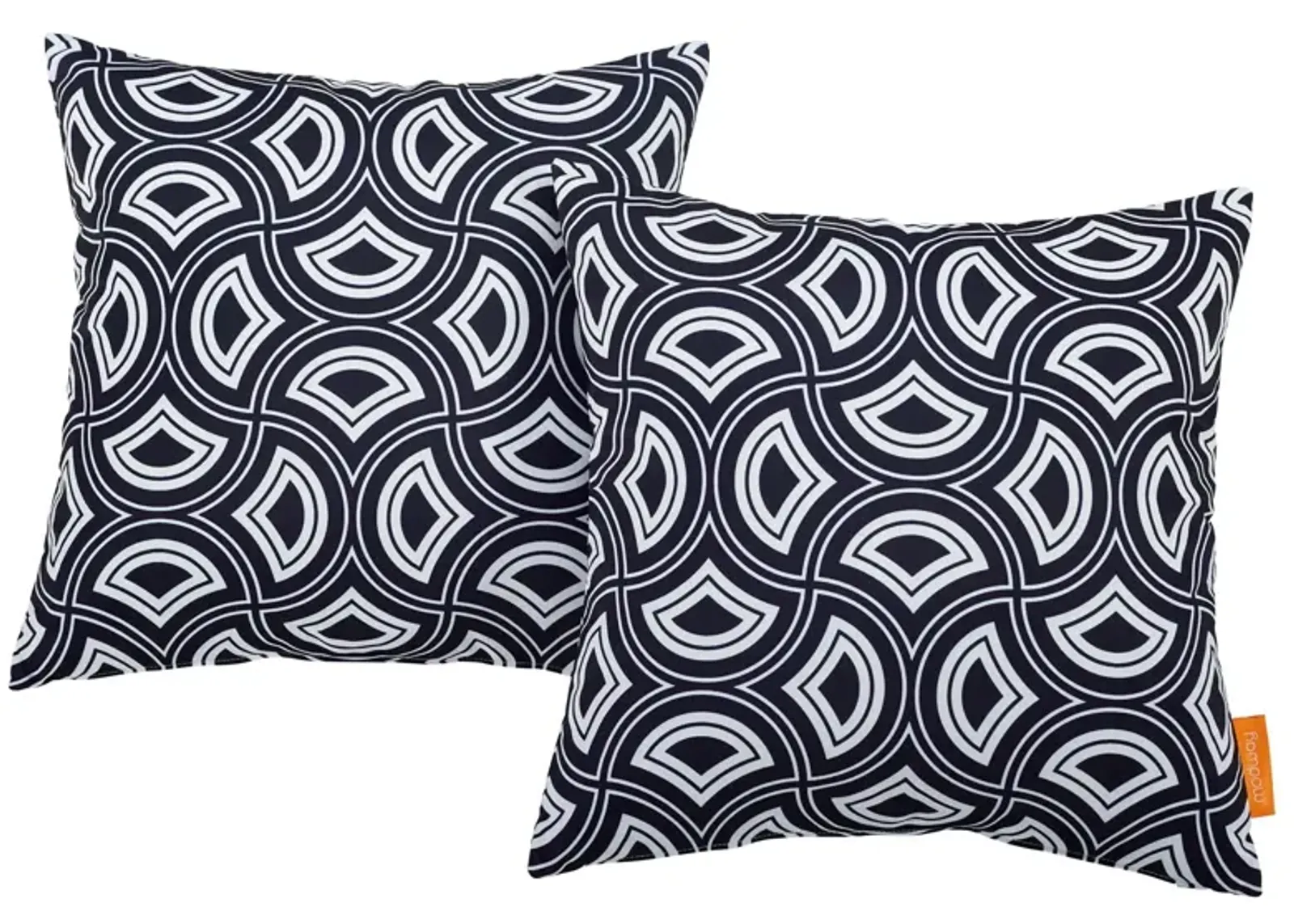 Modway Two Piece Outdoor Patio Pillow Set