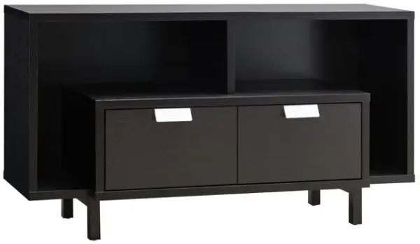 Red Cocoa 47.25"W U-Shaped Legs TV Stand with 2 Drawers