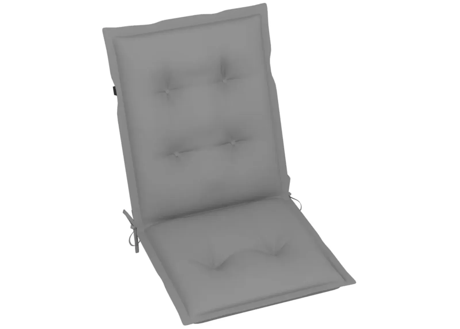 vidaXL Garden Chair Cushions 4 pcs Gray 39.4"x19.7"x2.8"