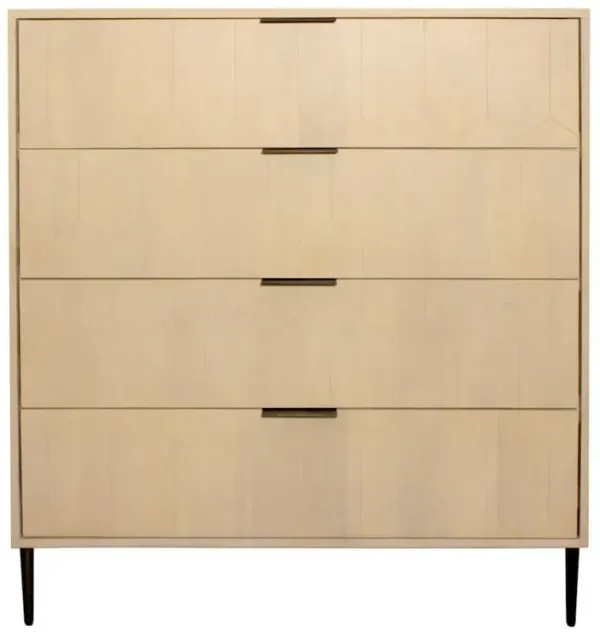 Ren 4-Drawer Chest in Aged Natural