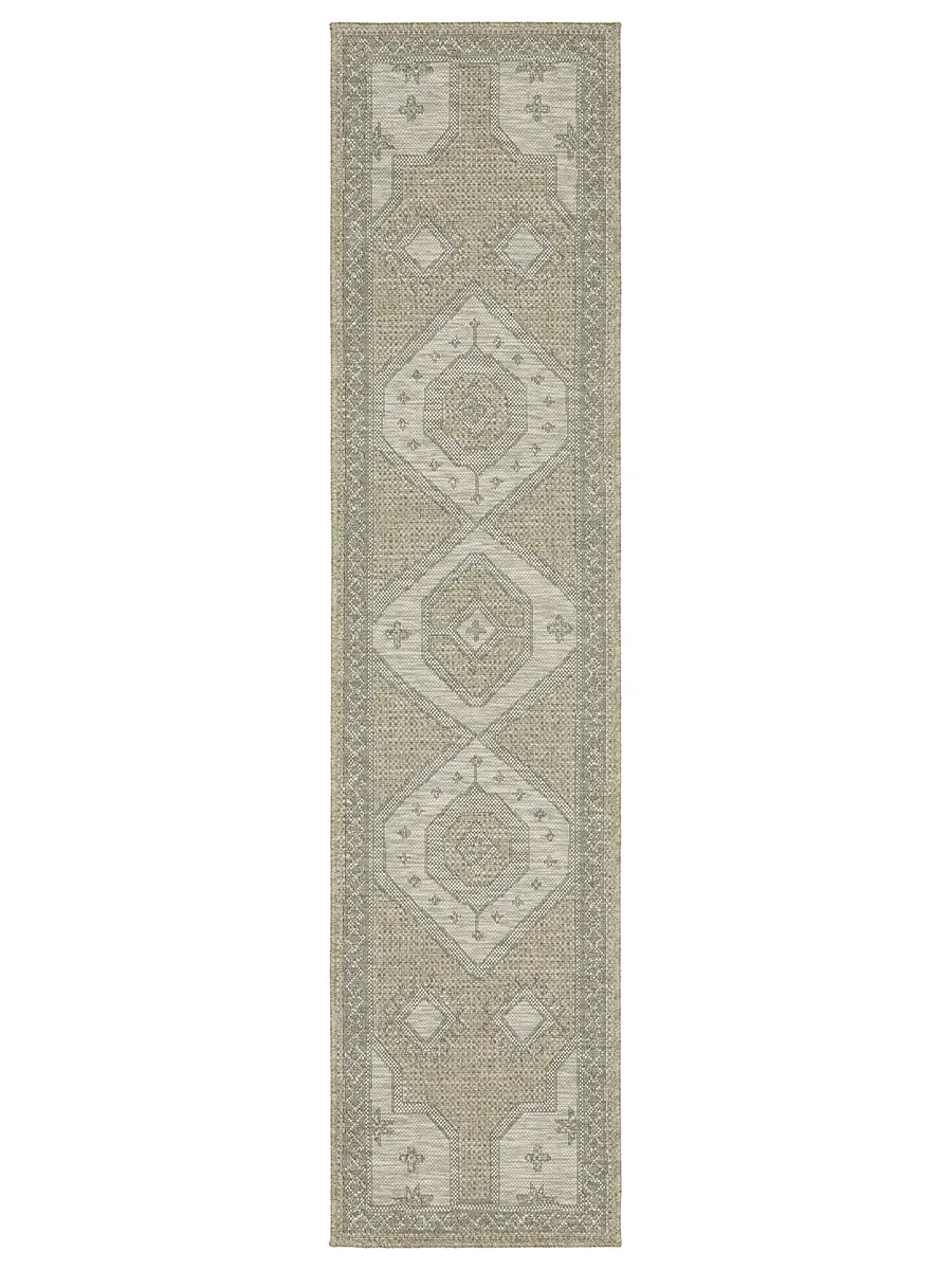 Tortuga 1'10" x 7'6" Beige Rug