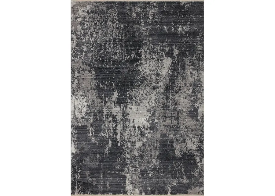 Samra SAM06 Charcoal/Silver 7'10" x 10' Rug