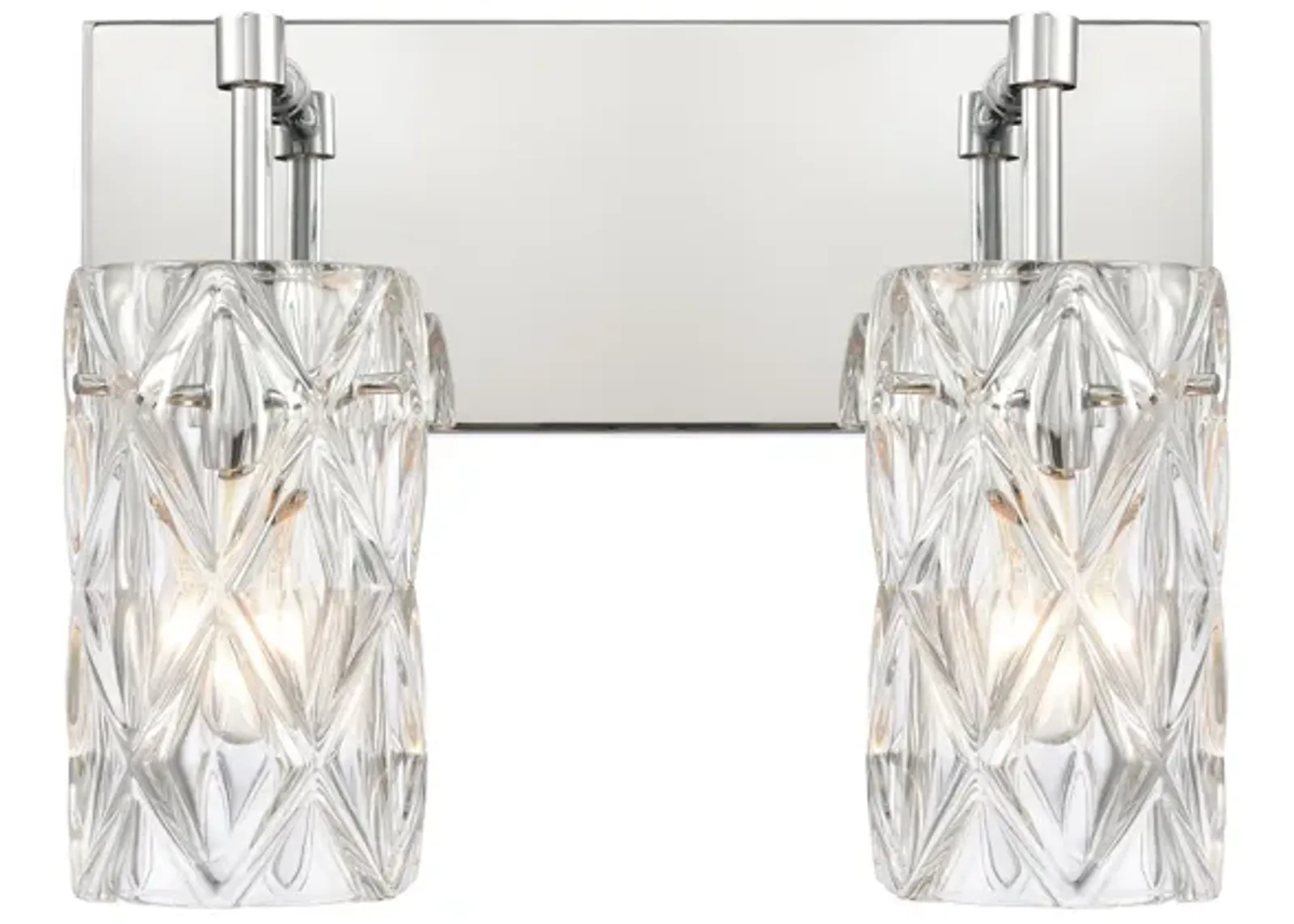 Forma de Crystal 14'' Wide 2-Light Vanity Light