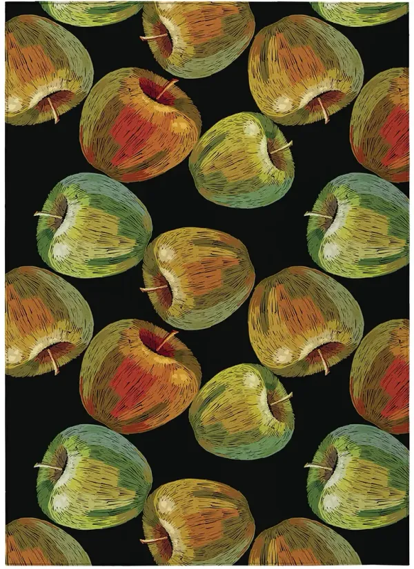 Kendall KE8 Black 5' x 7'6" Rug