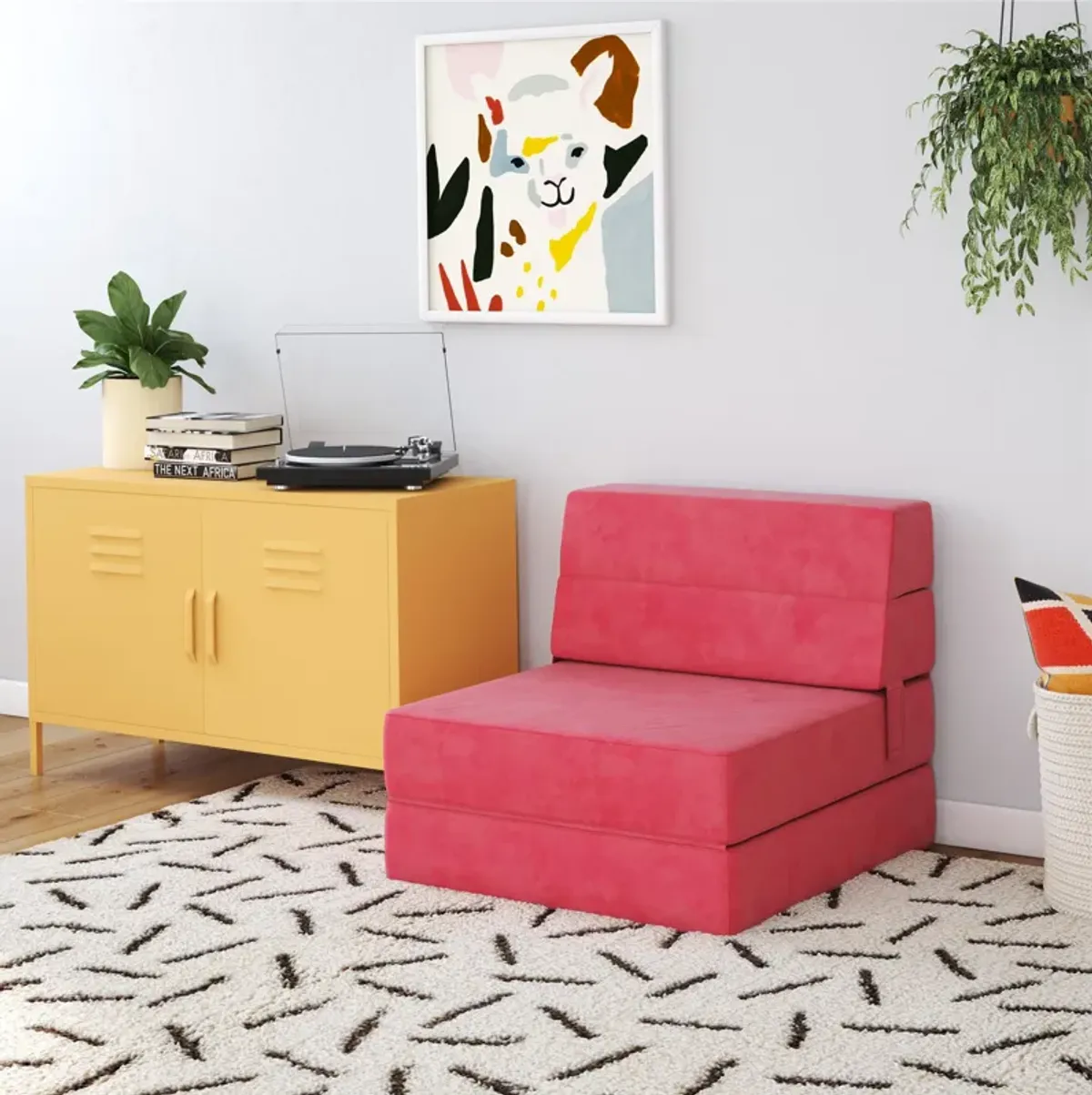 The Flower Modular Microfiber Chair and Lounger