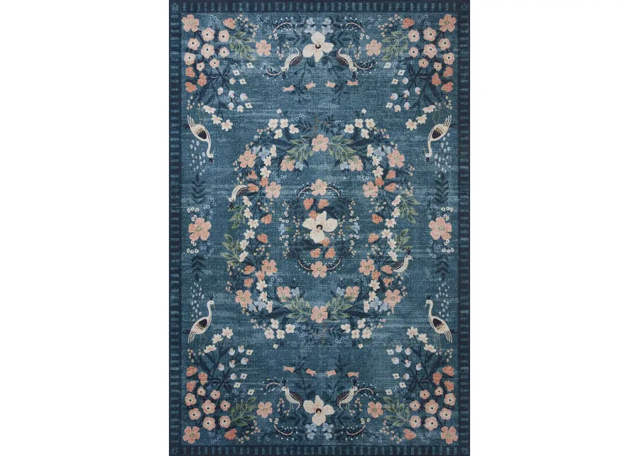 Palais PAL03 Teal 5' x 7'6" Rug