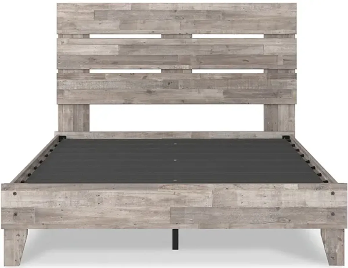 Queen Panel Platform Bed