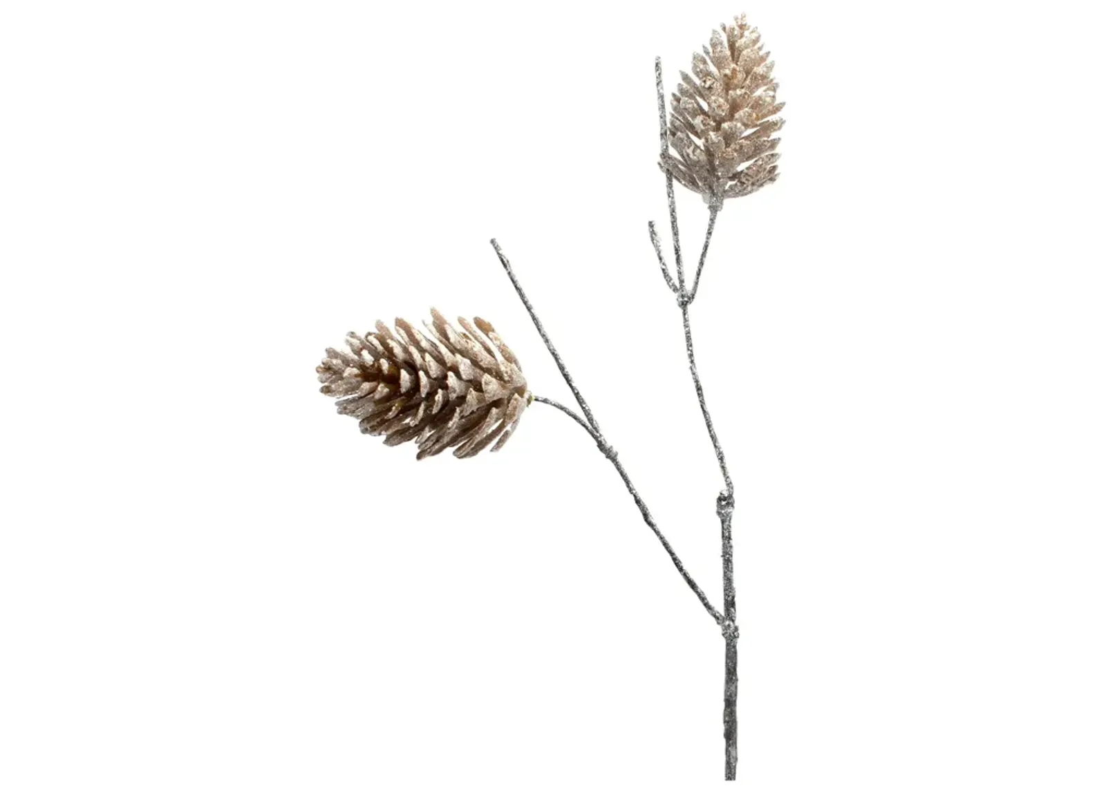 Pine Cone Spray (Set of 12) 30"h Plastic