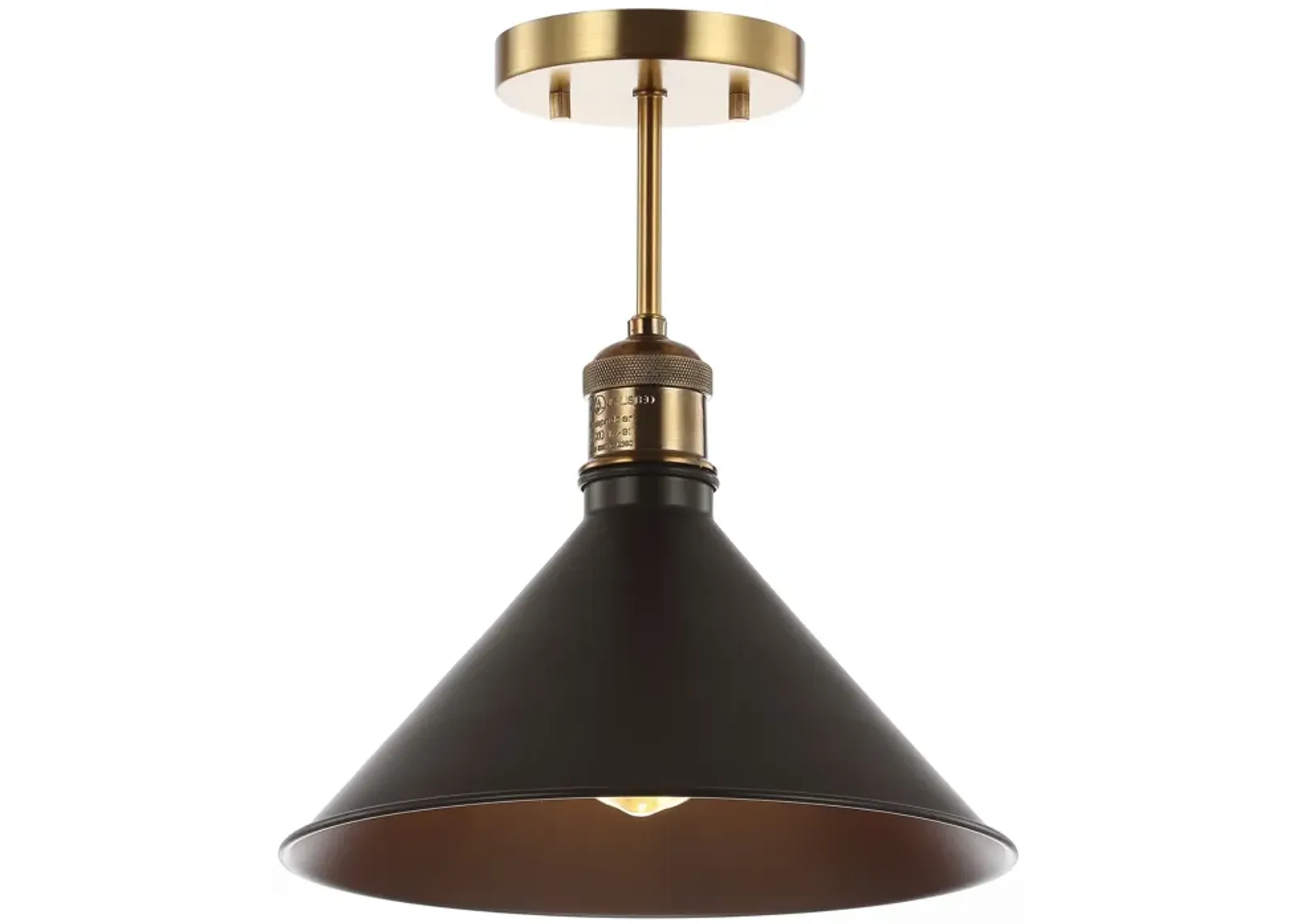 Nick Metal LED Semi Flush Mount