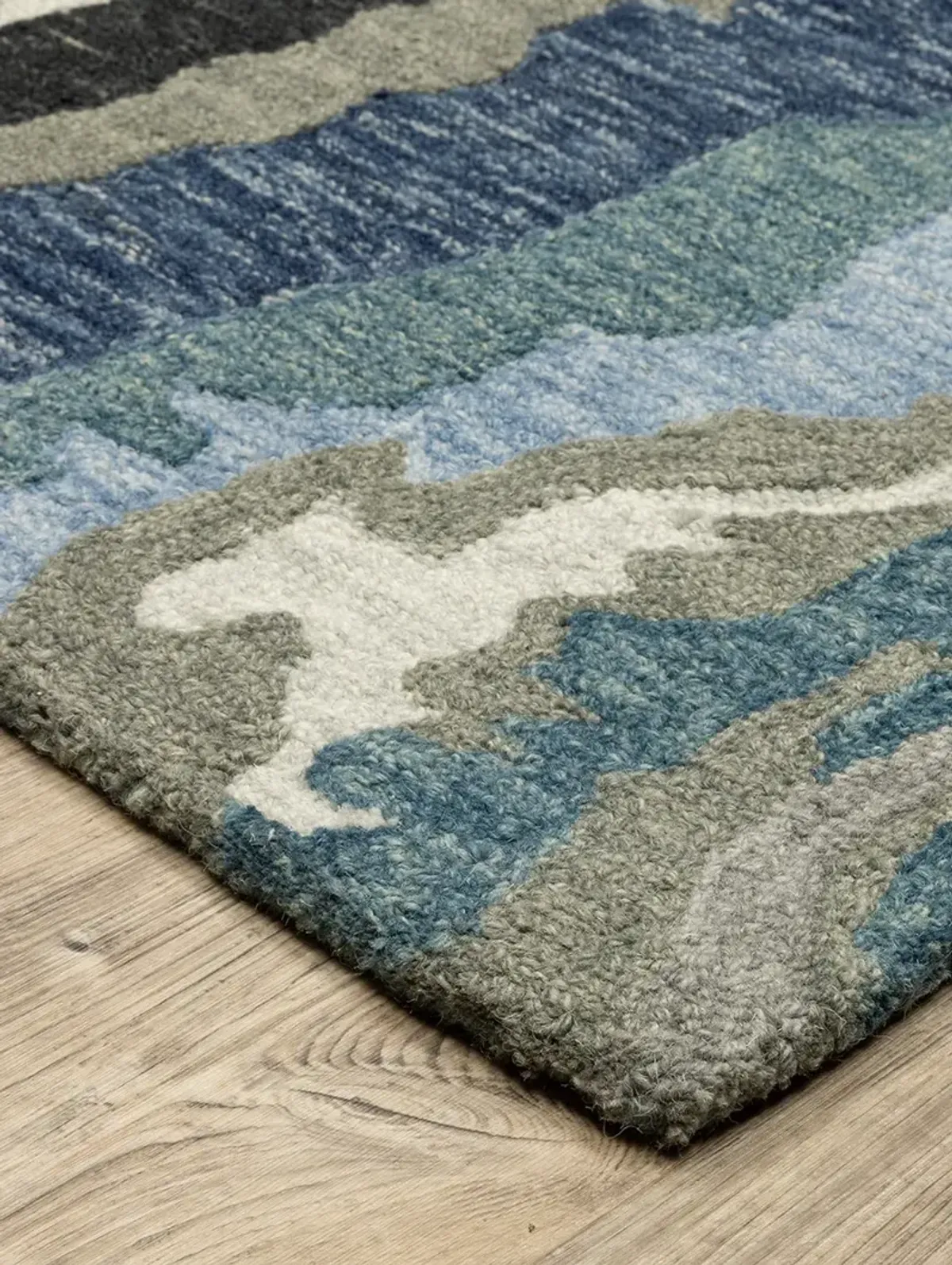 Kipton 8' x 10' Blue Rug