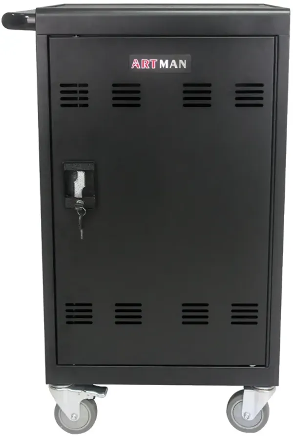 Streamdale Mobile Charging Cart And Cabinet For Tablets Laptops 30-Device