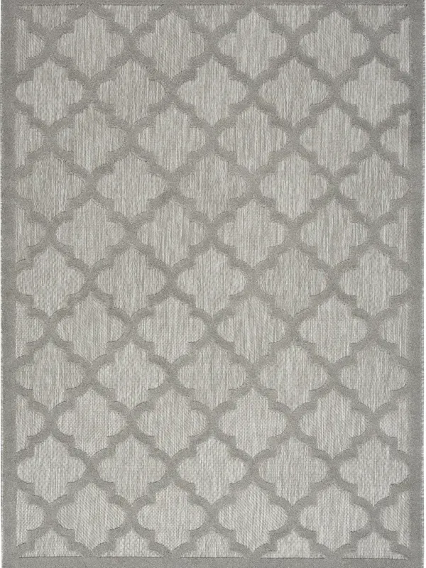 Easy Care NES01 Silver/Gray 6' x 9' Rug