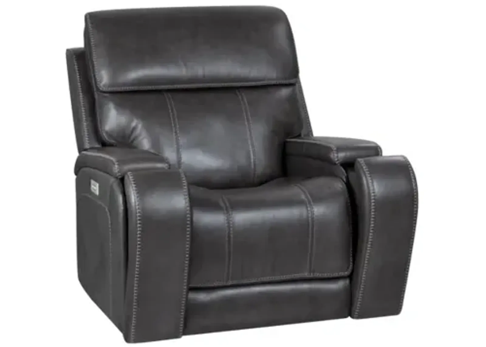 Barcalounger 9PHL-1188 Glenwood Power Recliner (Lay Flat), Steel