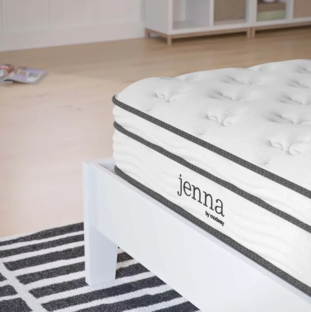 Jenna 8" Innerspring and Foam Narrow Twin Mattress