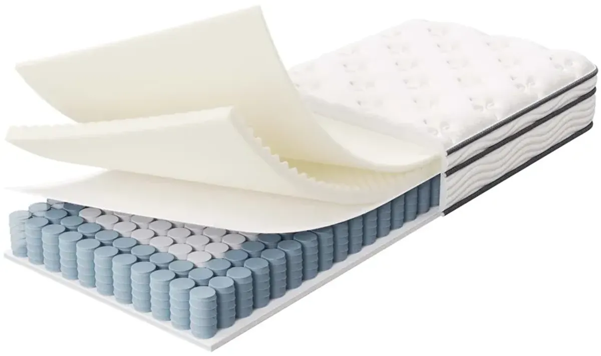 Jenna 8" Innerspring and Foam Narrow Twin Mattress