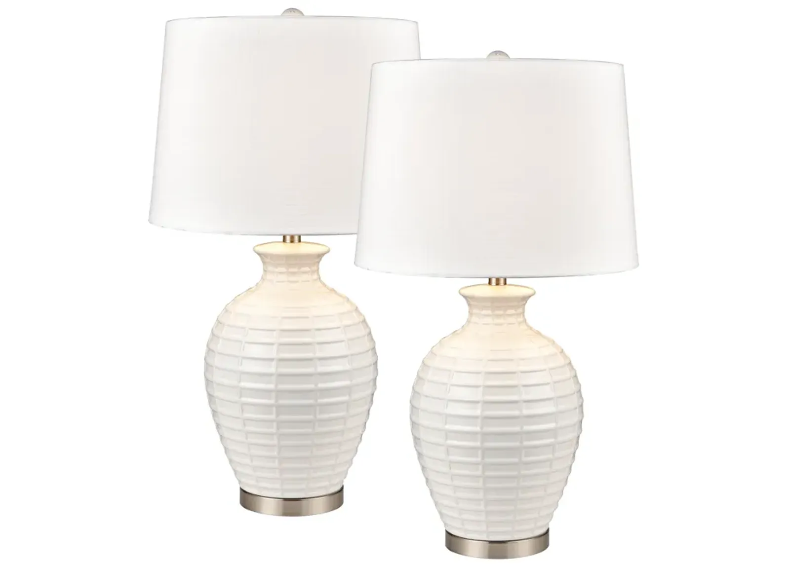 Junia 28'' High 1-Light Table Lamp Set