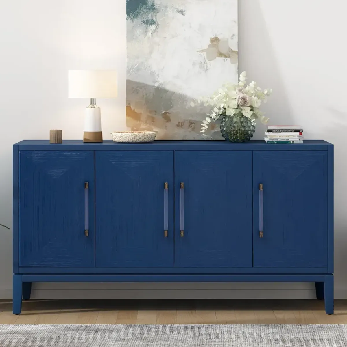 Merax Versatile Four-Door Sideboard Cabinet