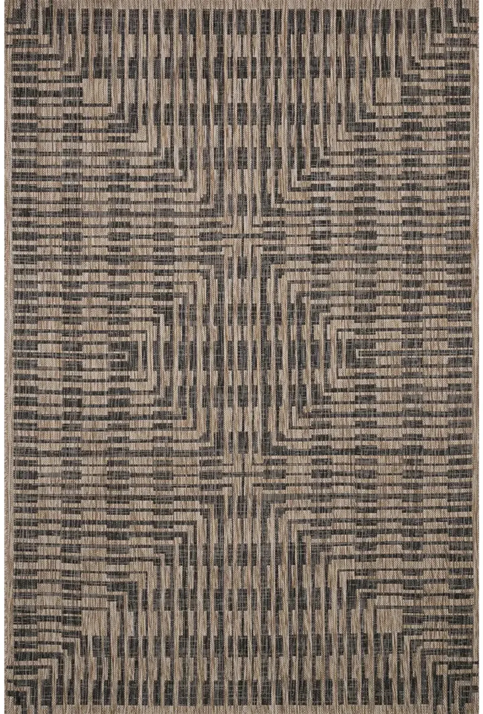 Isle IE09 Brown/Black 2'2" x 3'9" Rug