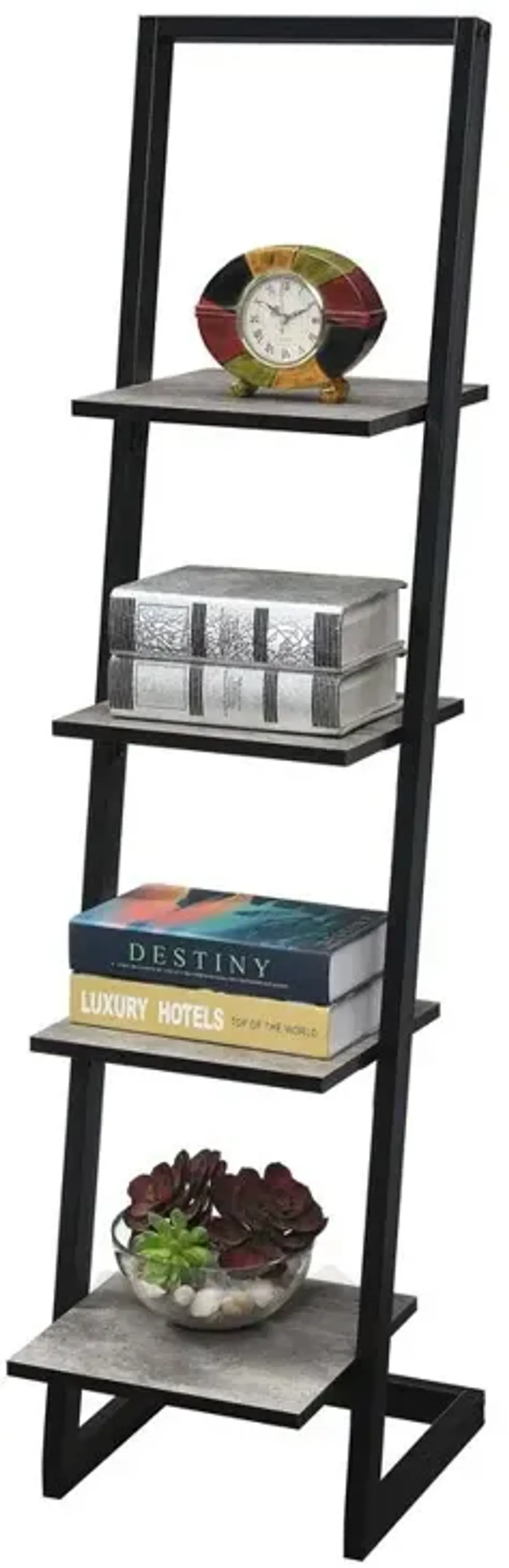 Convience Concept, Inc. Designs2Go 4 Tier Ladder Bookshelf