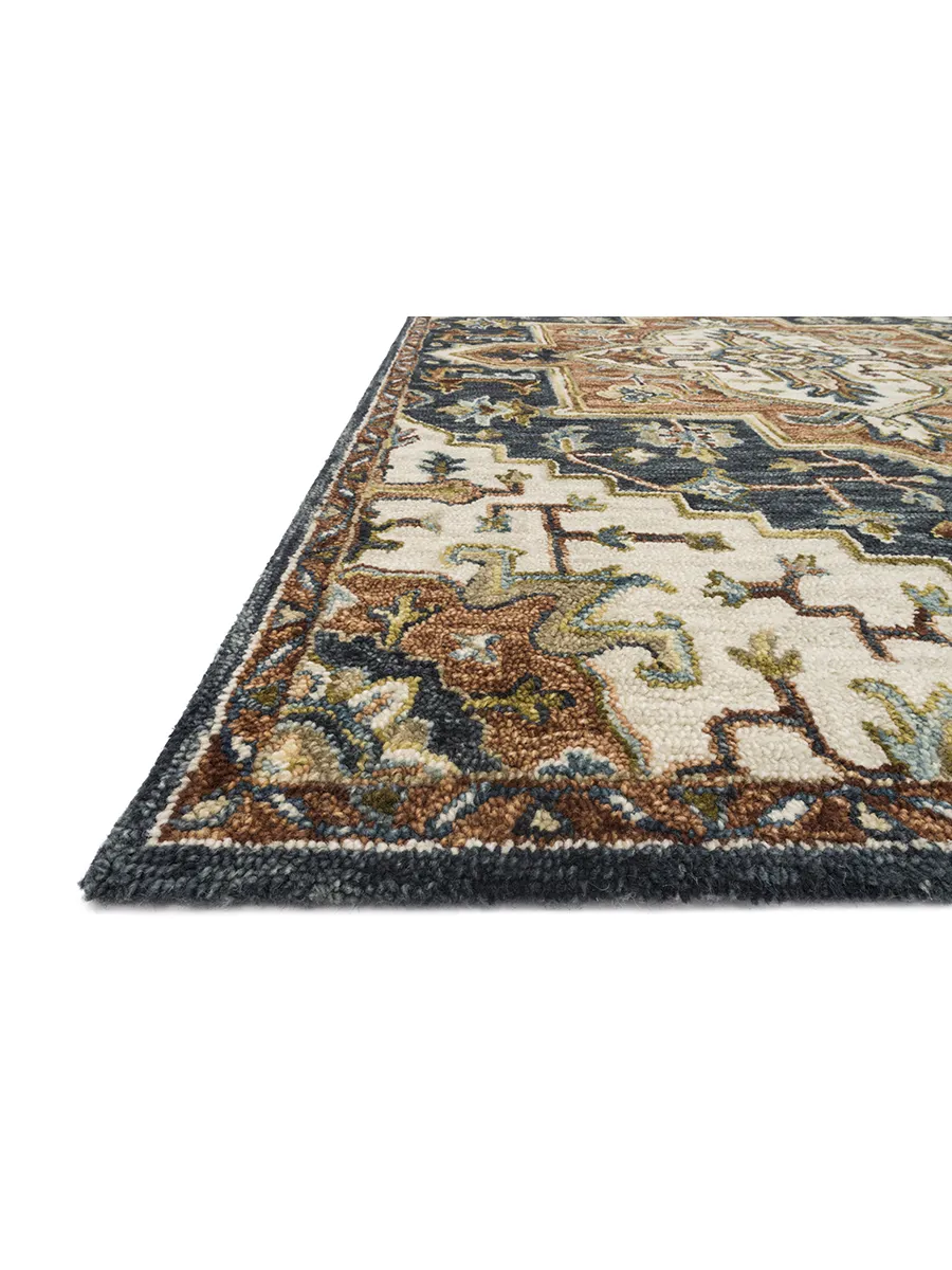 Victoria VK19 Blue/Multi 7'9" x 9'9" Rug