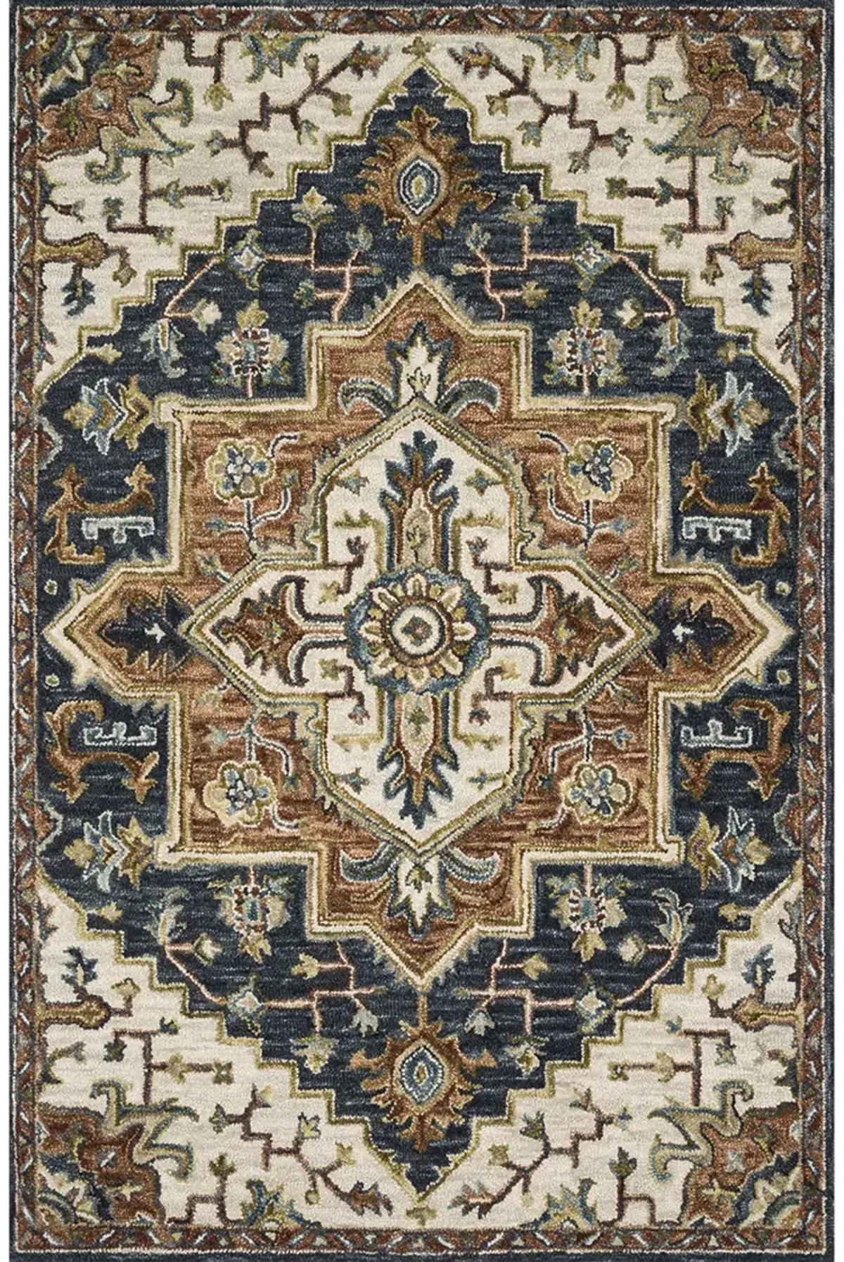 Victoria VK19 Blue/Multi 7'9" x 9'9" Rug