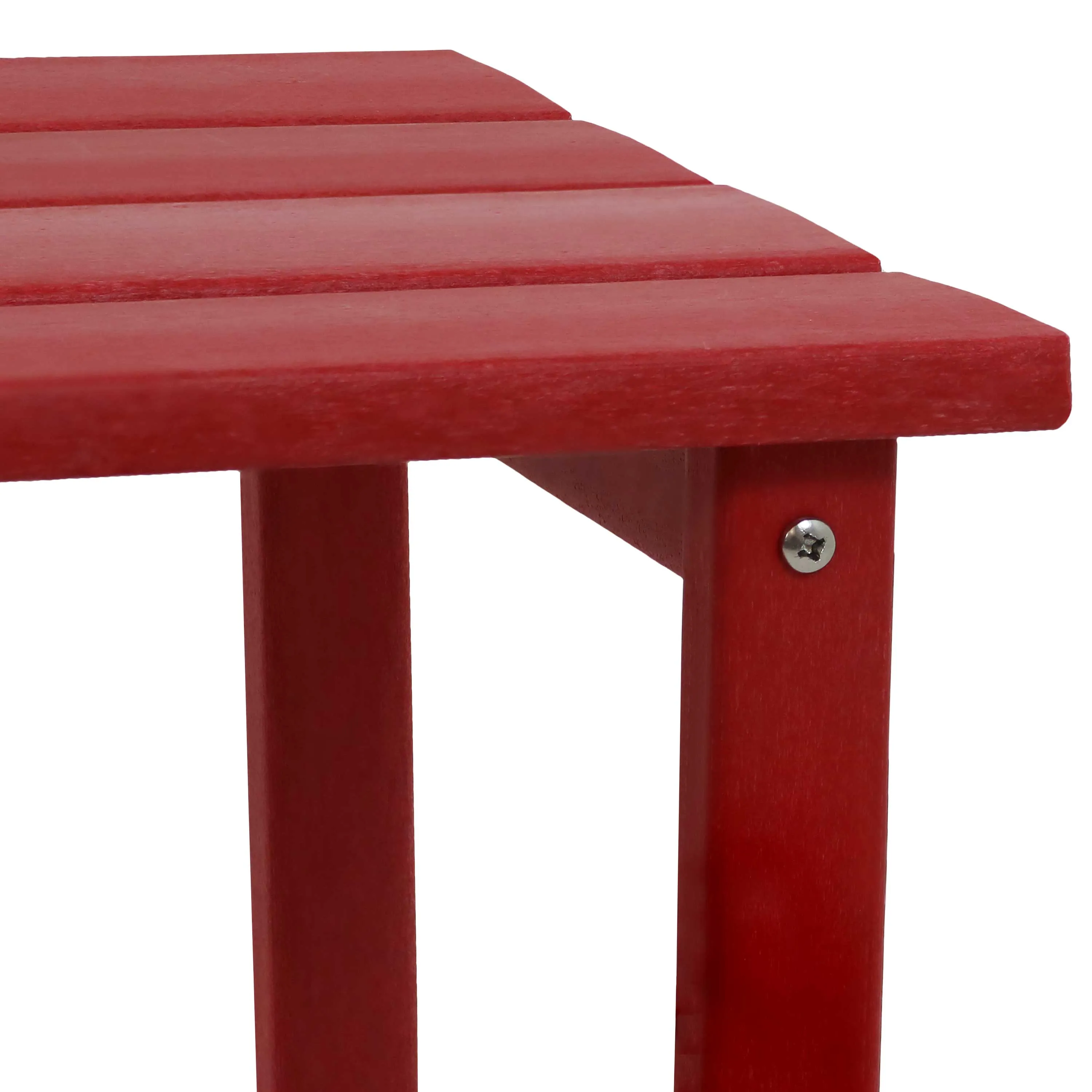 Sunnydaze 14.75 in Adirondack All-Weather HDPE Patio Side Table