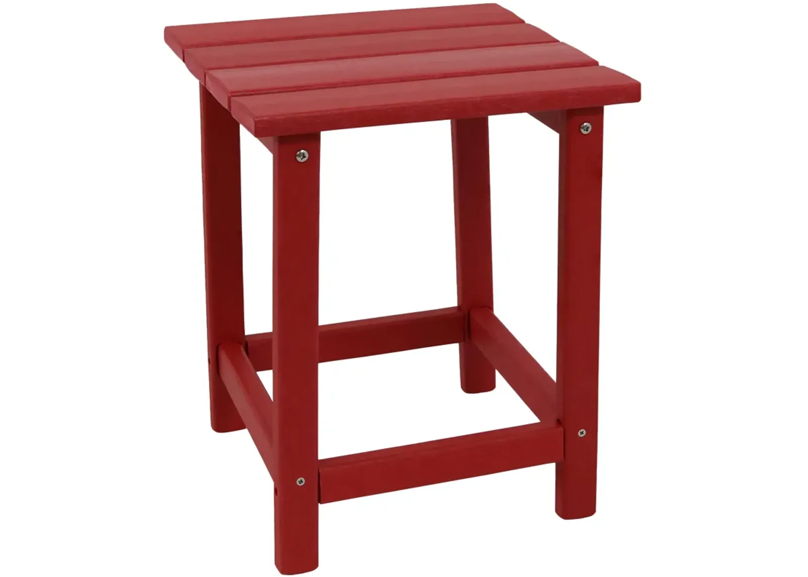 Sunnydaze 14.75 in Adirondack All-Weather HDPE Patio Side Table