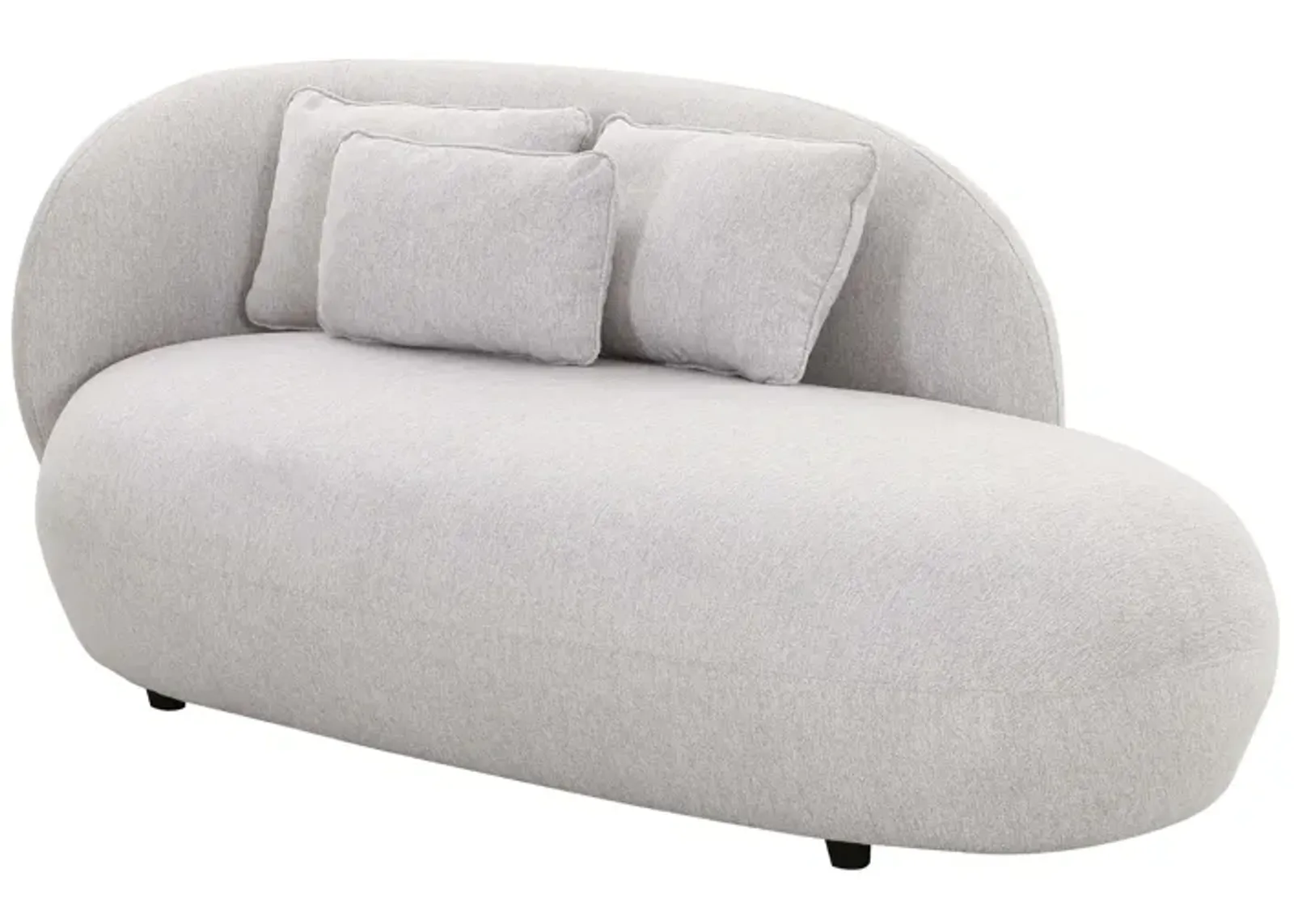 Galet Velvet Chaise