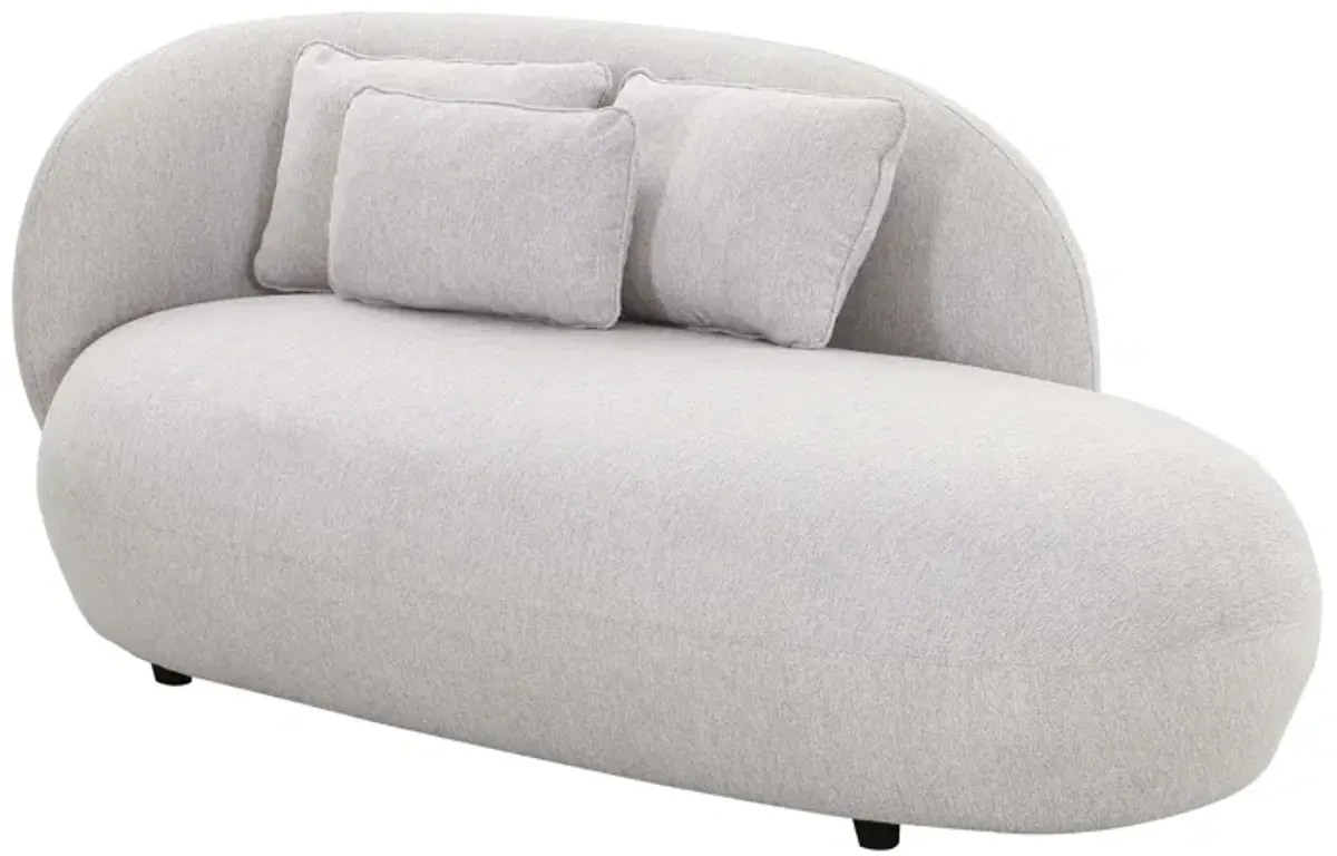 Galet Velvet Chaise