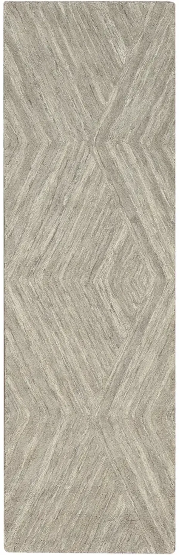 Graceful GRU03 Gray 2'3" x 7'6" Rug