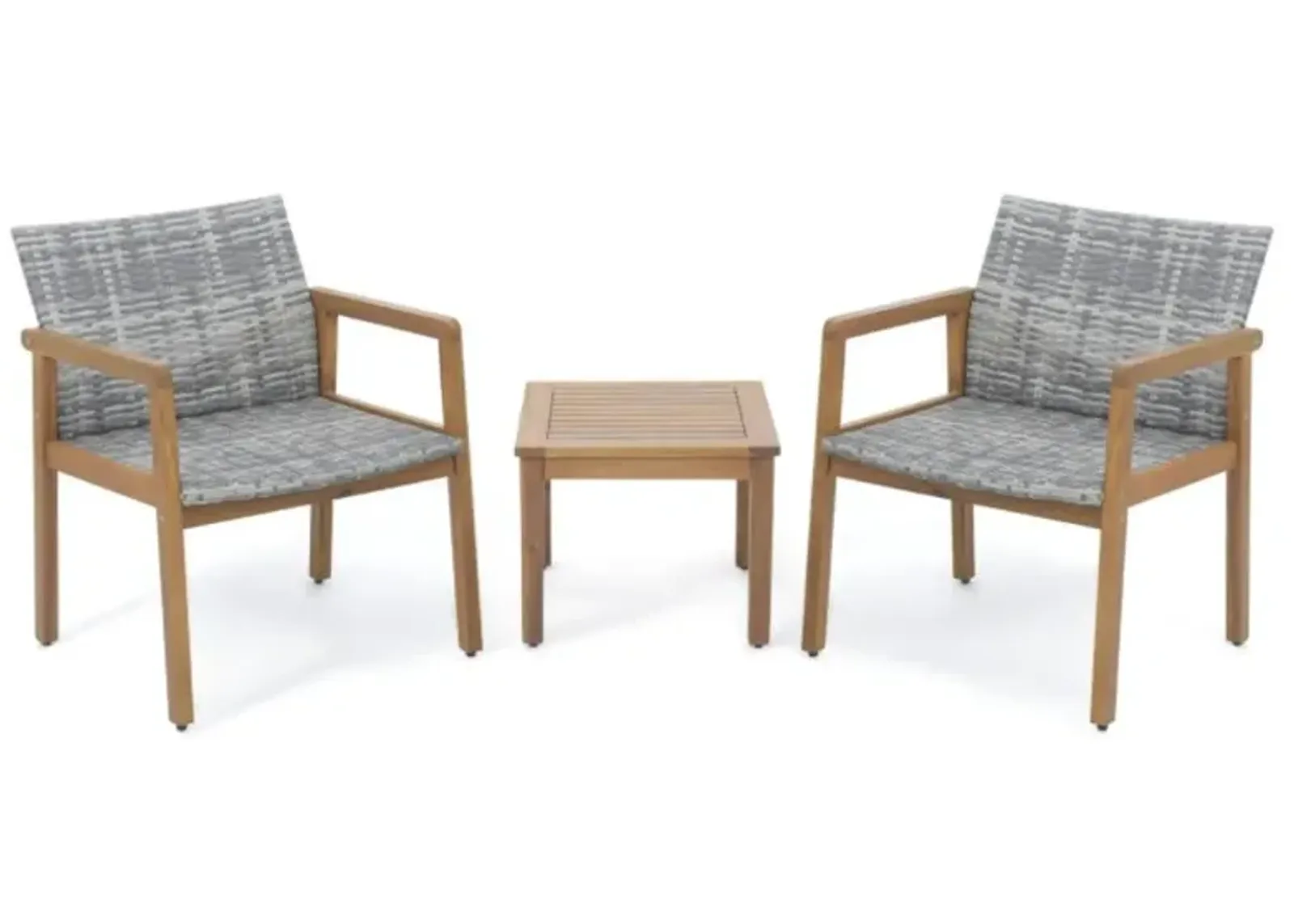 Hivvago 3 Pieces Patio Furniture Set  with Chair