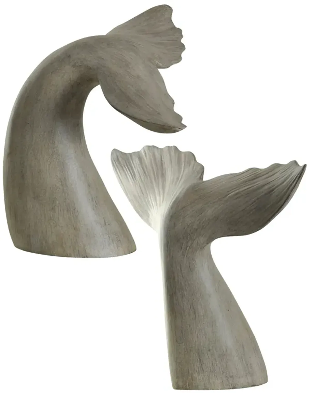 Whale Tail Book Ends (Set of 2)
