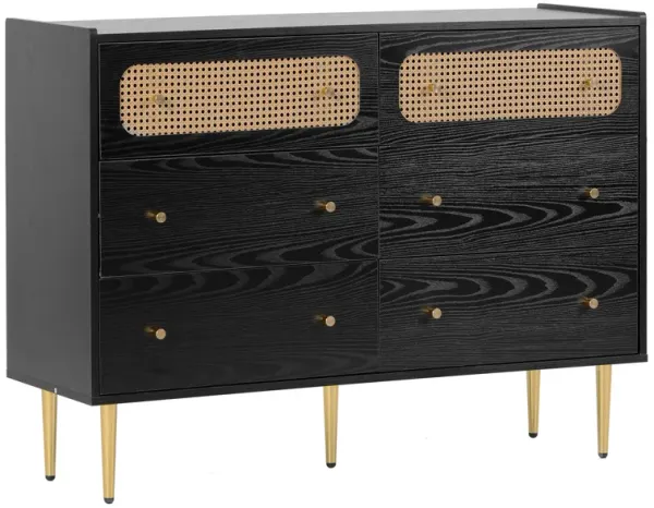 6-Drawer Bedroom Dresser and Storage Cabinet