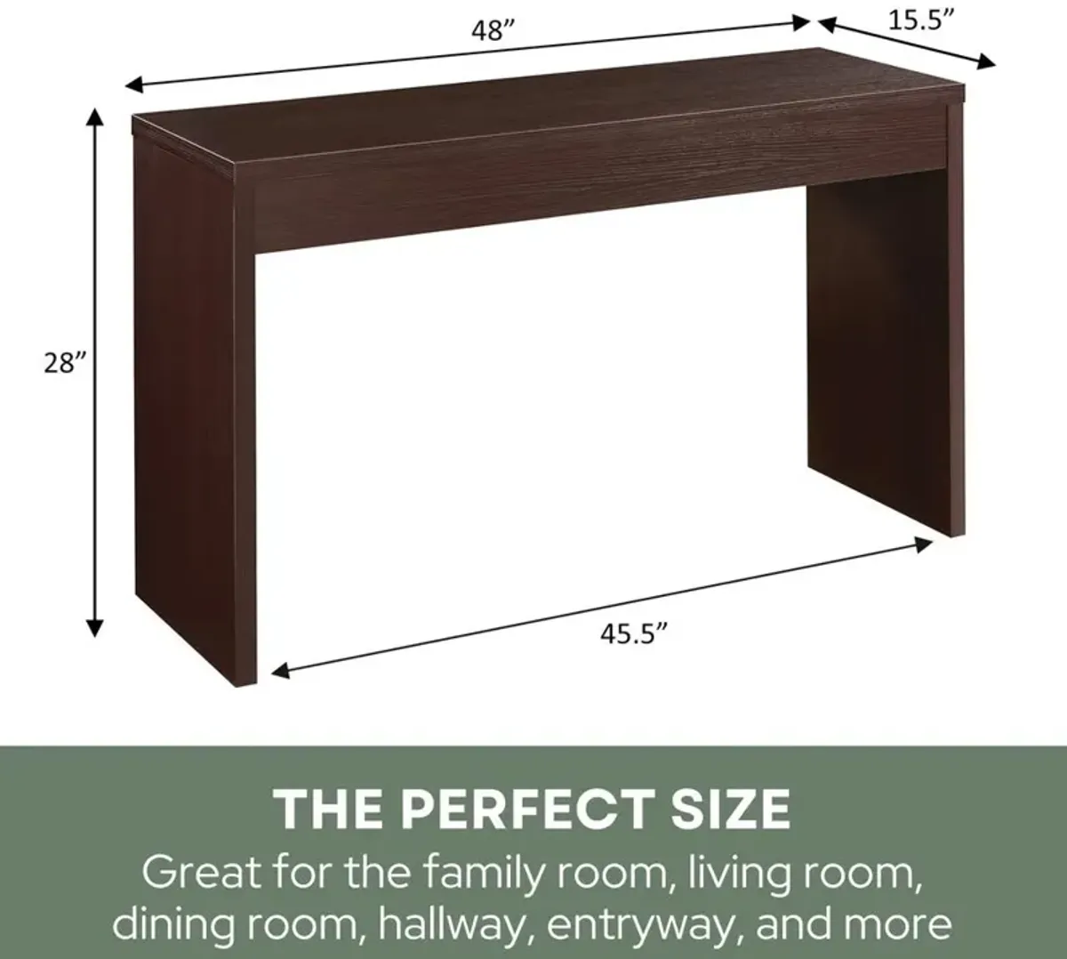 Convience Concept, Inc. Northfield Hall Console Table/Desk