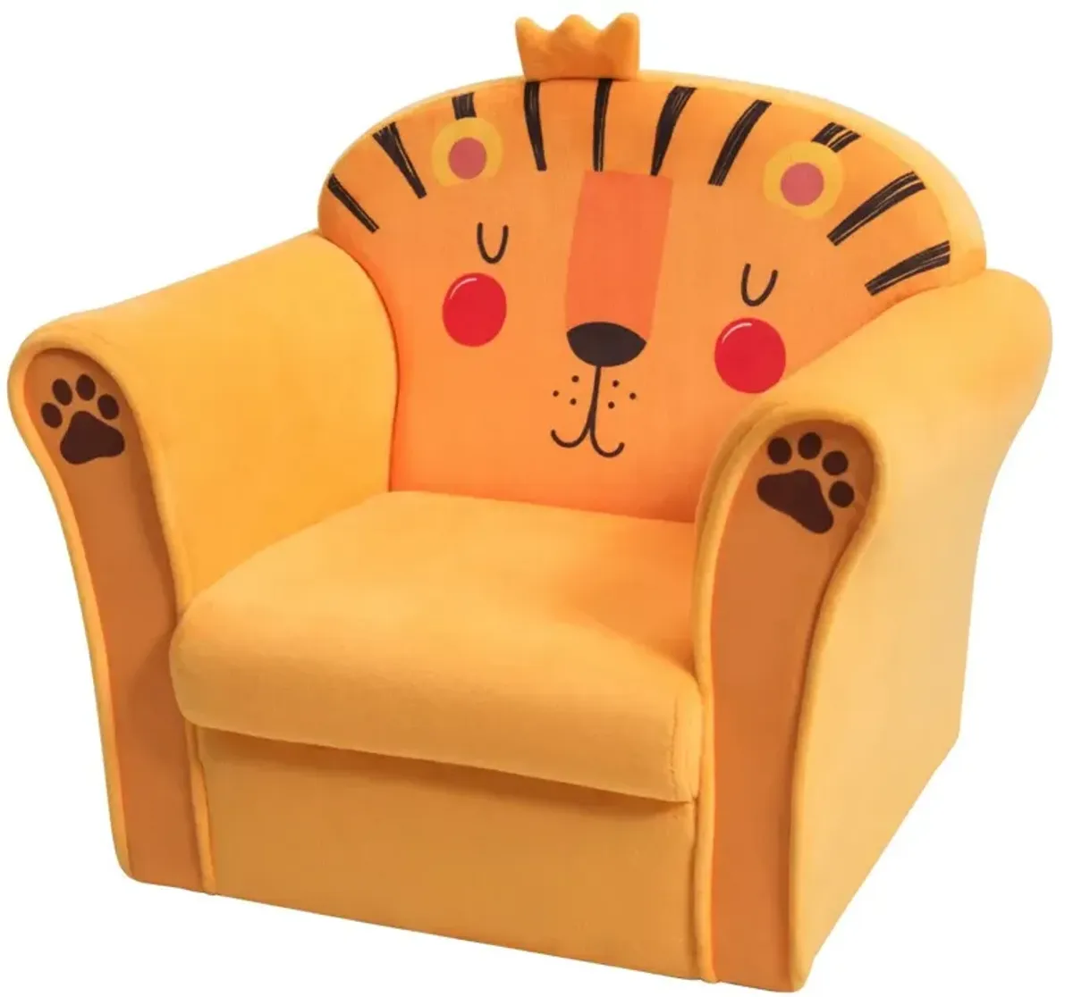 Kids Armrest Upholstered Couch