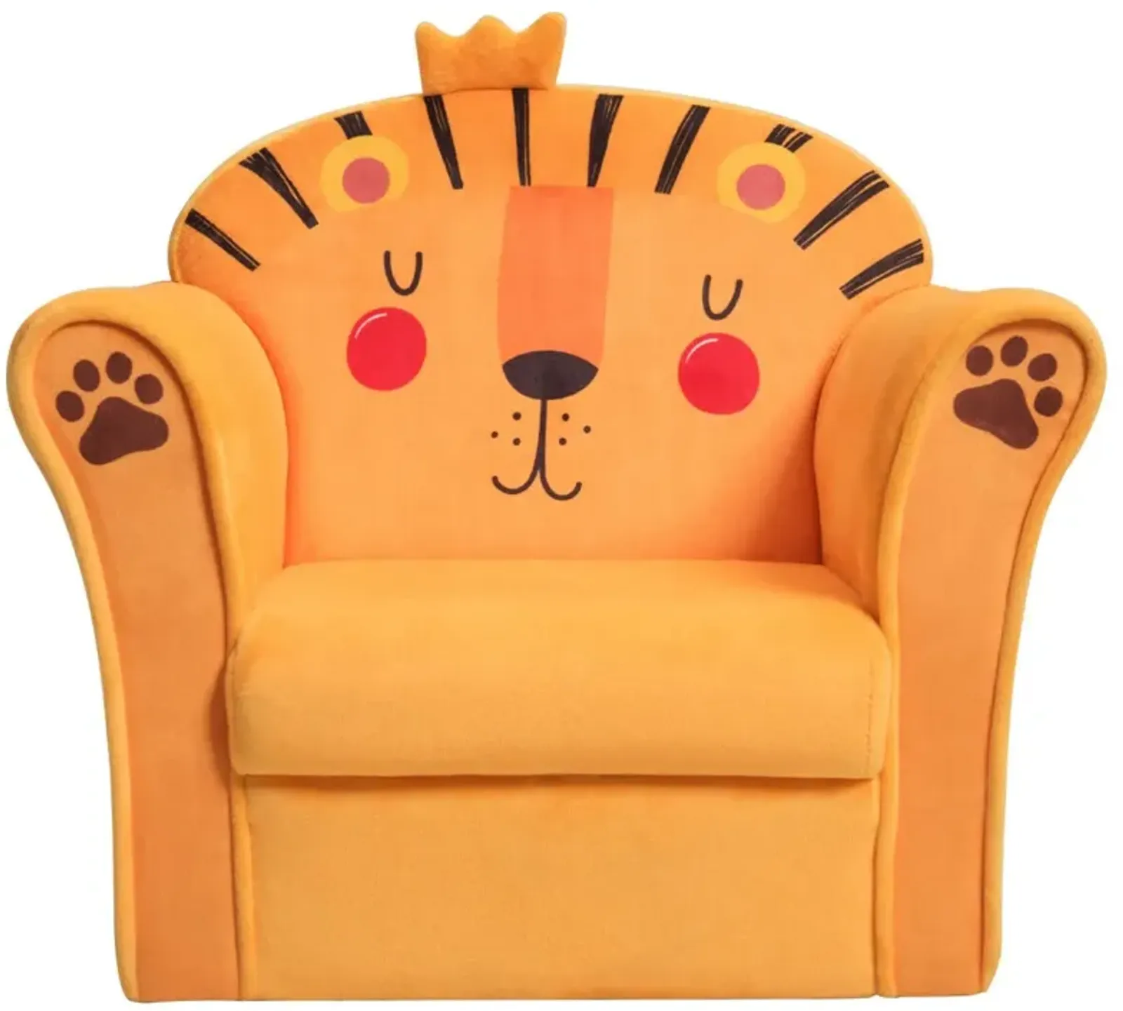 Kids Armrest Upholstered Couch